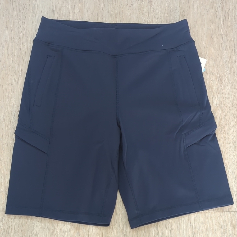 Duluth Trading Co Kids Navy Shorts - Picture 2 of 5